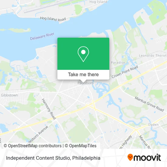 Independent Content Studio map