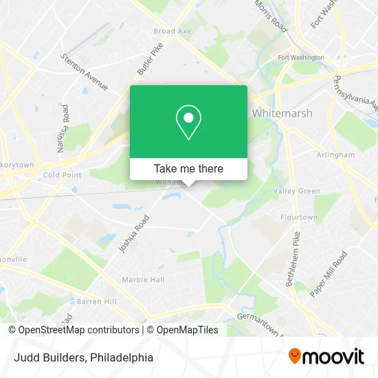 Judd Builders map