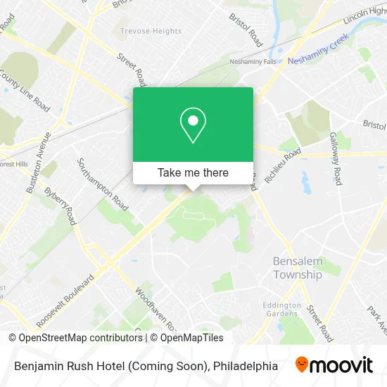 Benjamin Rush Hotel (Coming Soon) map