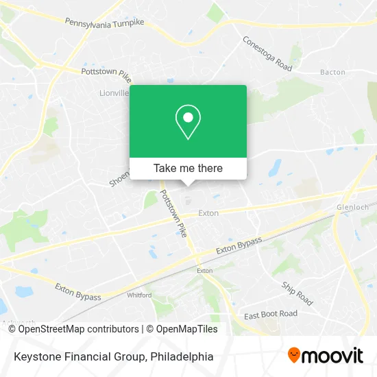 Keystone Financial Group map