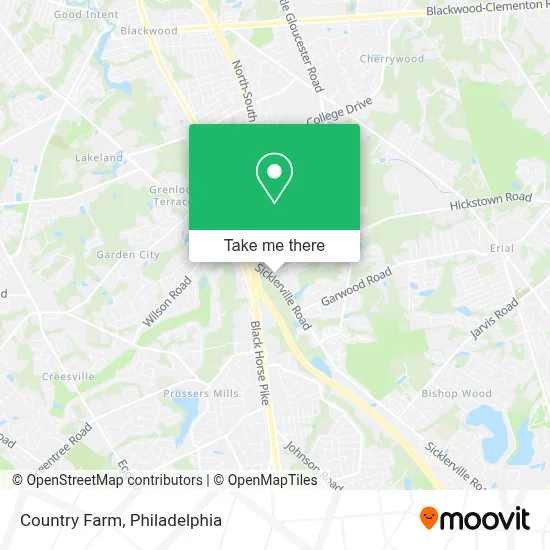 Country Farm map