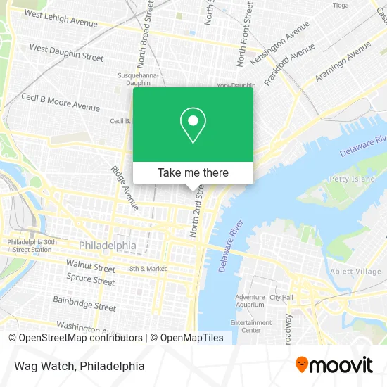 Wag Watch map