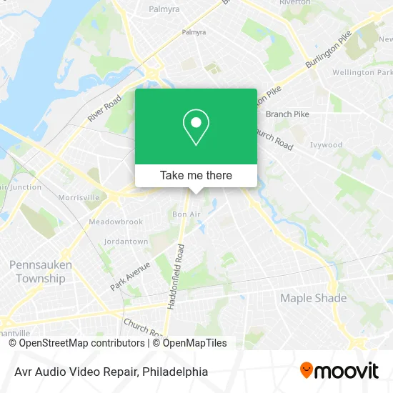 Avr Audio Video Repair map