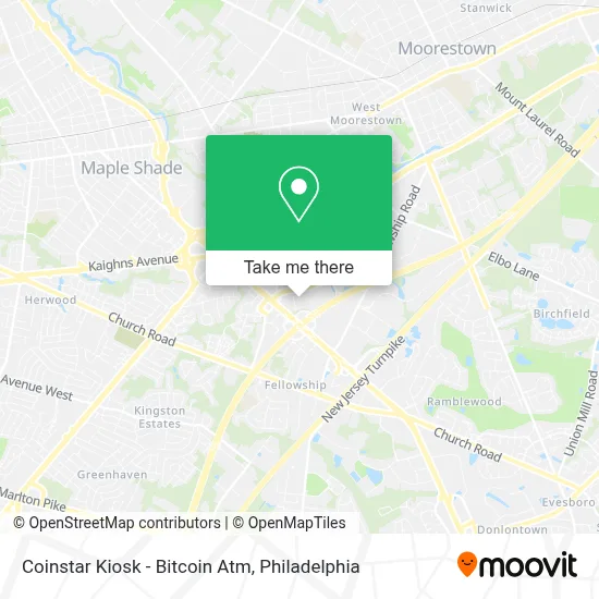Coinstar Kiosk - Bitcoin Atm map