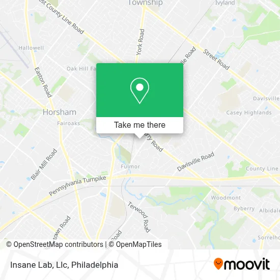 Insane Lab, Llc map