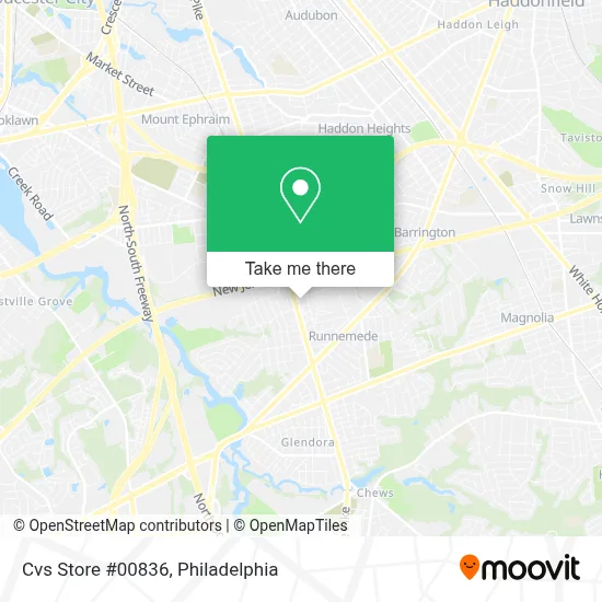 Cvs Store #00836 map