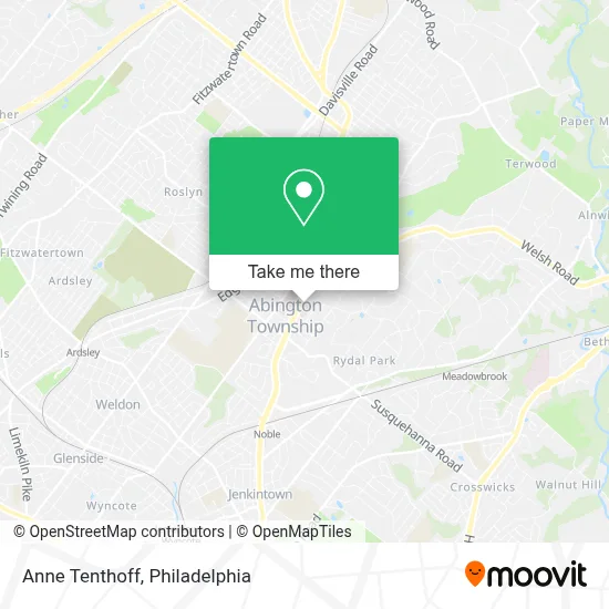 Anne Tenthoff map