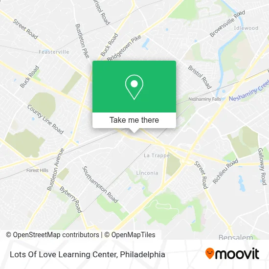 Lots Of Love Learning Center map