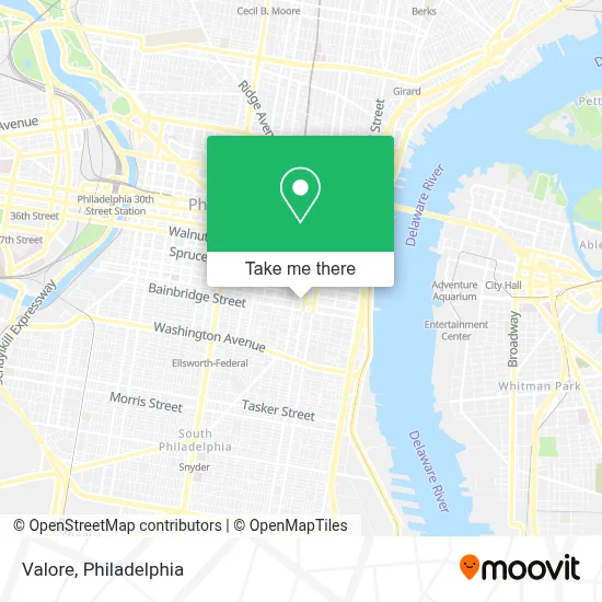 Valore map