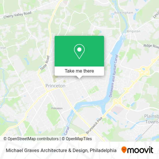 Michael Graves Architecture & Design map