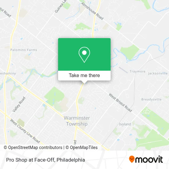 Pro Shop at Face-Off map