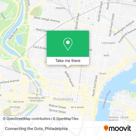 Connecting the Dots map