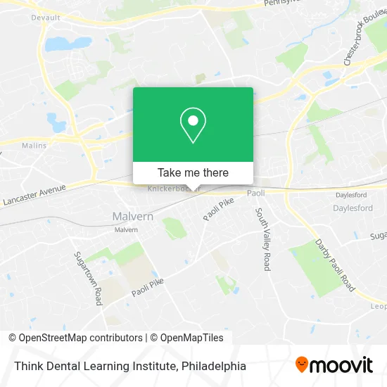 Think Dental Learning Institute map