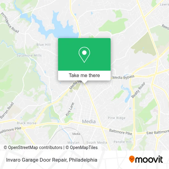 Invaro Garage Door Repair map