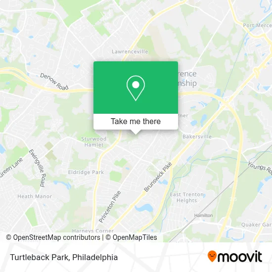 Turtleback Park map