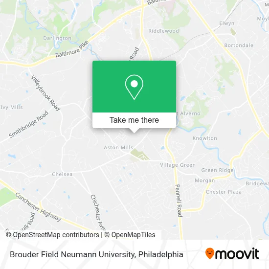 Brouder Field Neumann University map