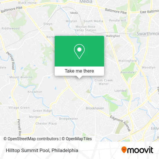Hilltop Summit Pool map