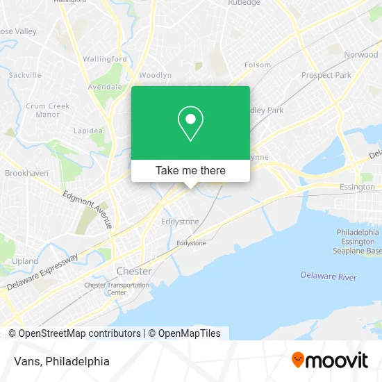 Vans map