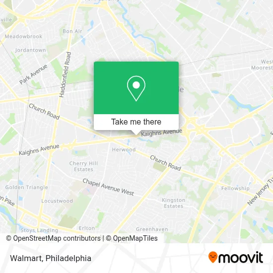 Walmart map