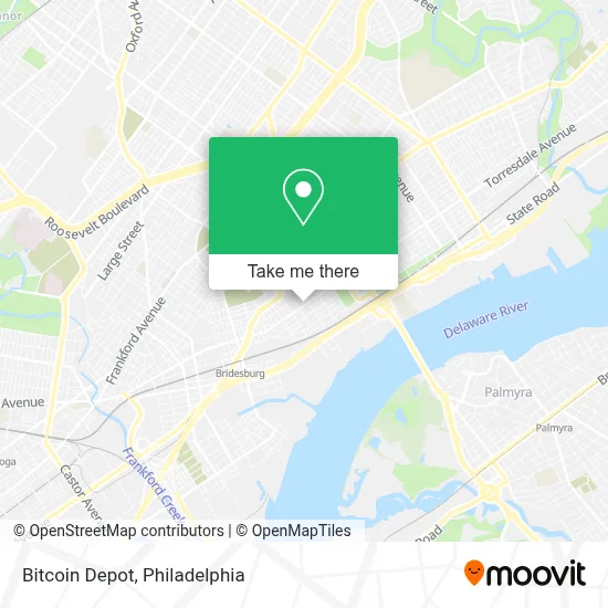 Bitcoin Depot map
