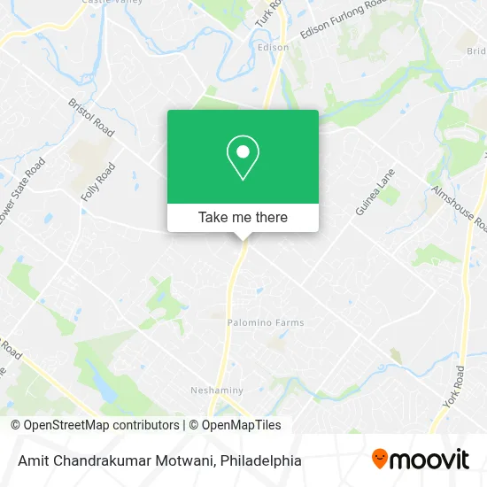Amit Chandrakumar Motwani map