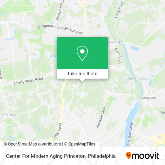 Center For Modern Aging Princeton map