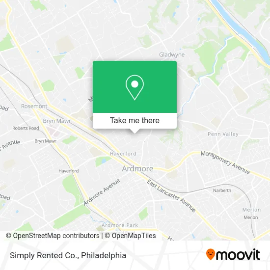 Simply Rented Co. map