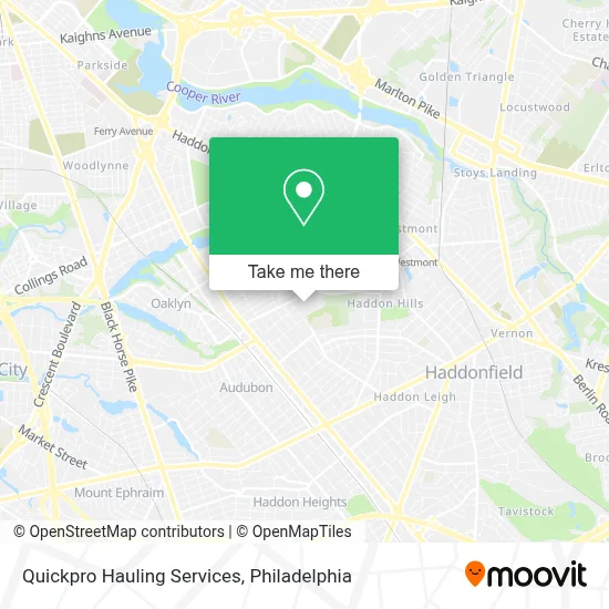 Quickpro Hauling Services map