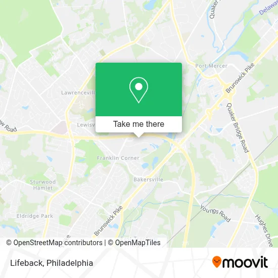 Lifeback map