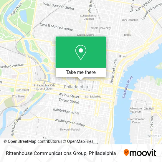 Rittenhouse Communications Group map