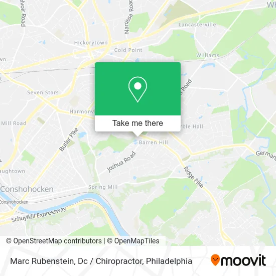 Marc Rubenstein, Dc / Chiropractor map