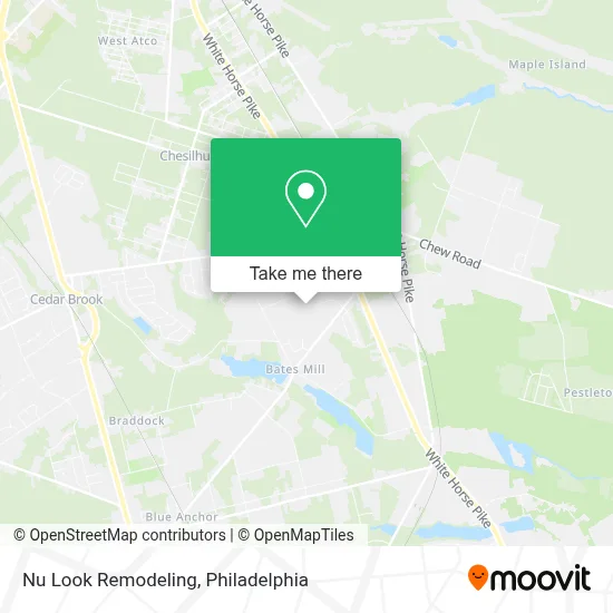 Nu Look Remodeling map