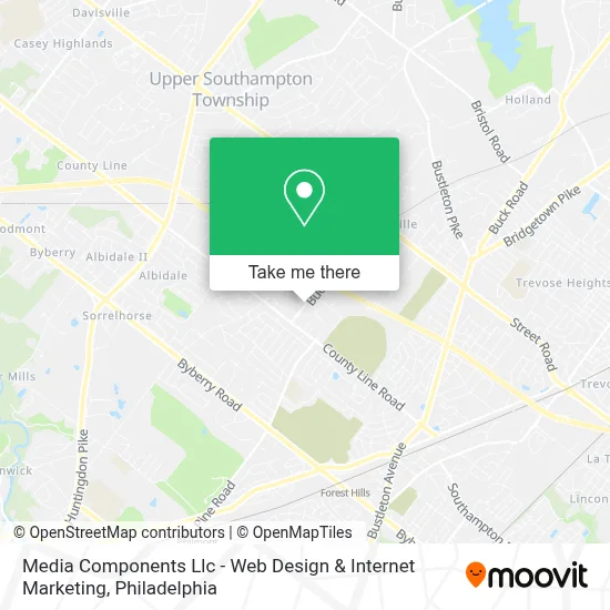 Media Components Llc - Web Design & Internet Marketing map