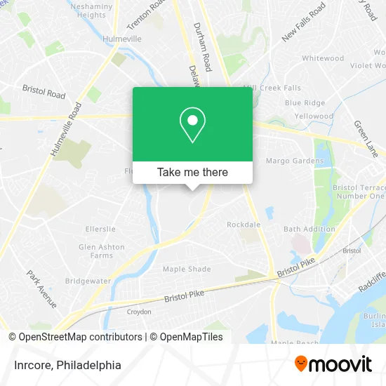 Inrcore map
