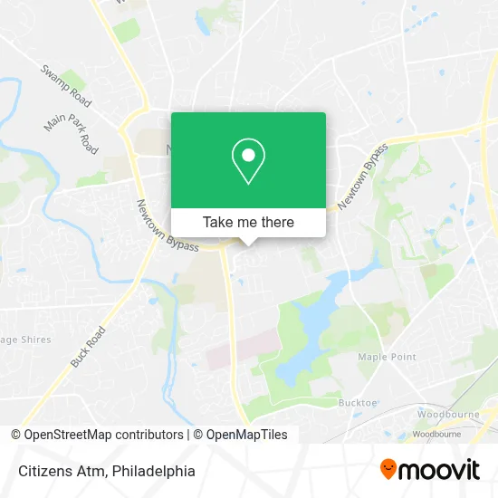 Citizens Atm map