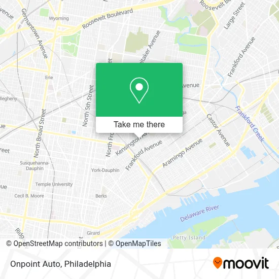 Onpoint Auto map