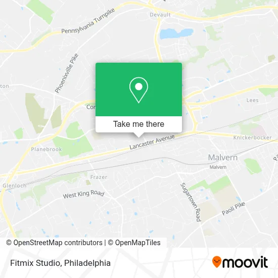Fitmix Studio map