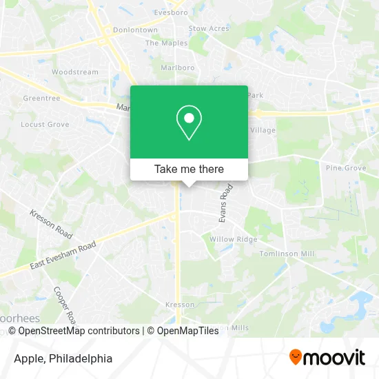 Apple map