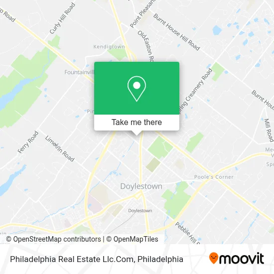 Philadelphia Real Estate Llc.Com map