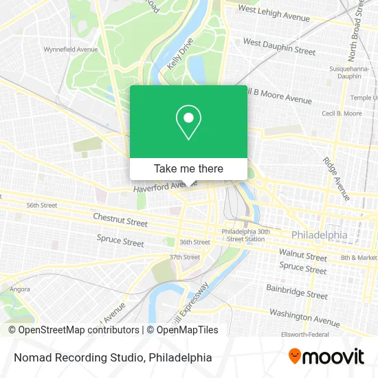 Nomad Recording Studio map