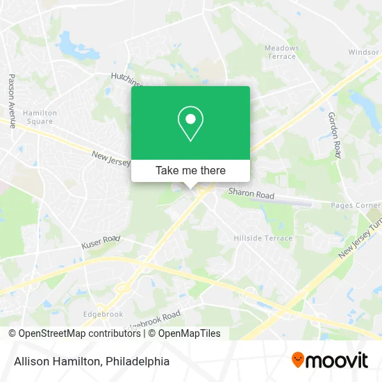 Allison Hamilton map