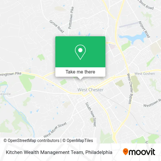 Kitchen Wealth Management Team map