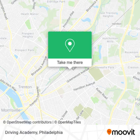 Driving Academy map