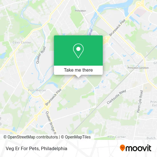 Veg Er For Pets map