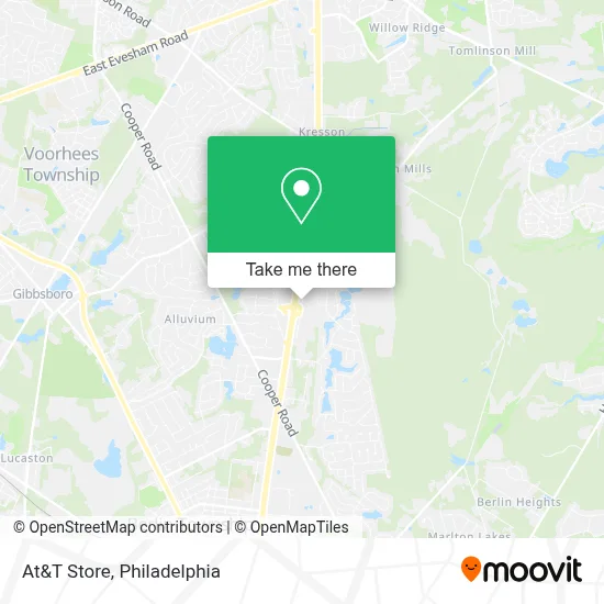 At&T Store map