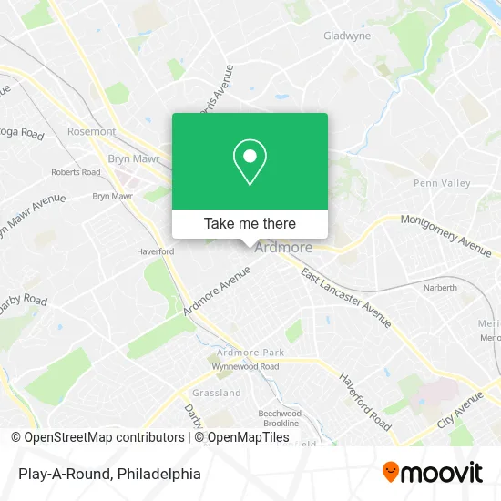 Play-A-Round map