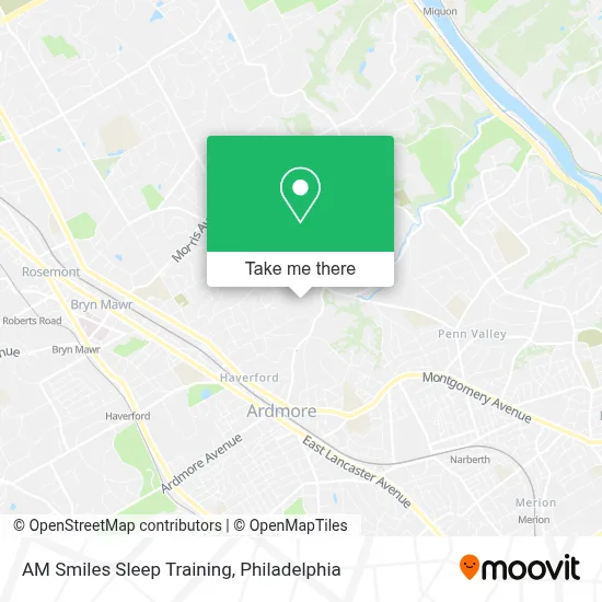 AM Smiles Sleep Training map