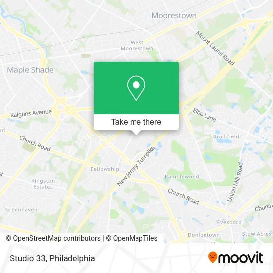Studio 33 map