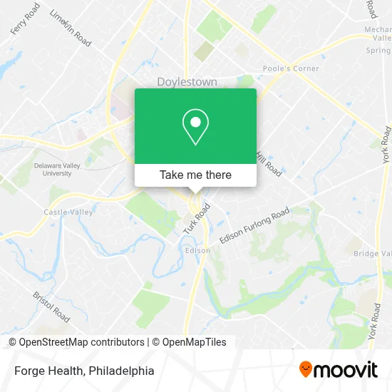 Forge Health map