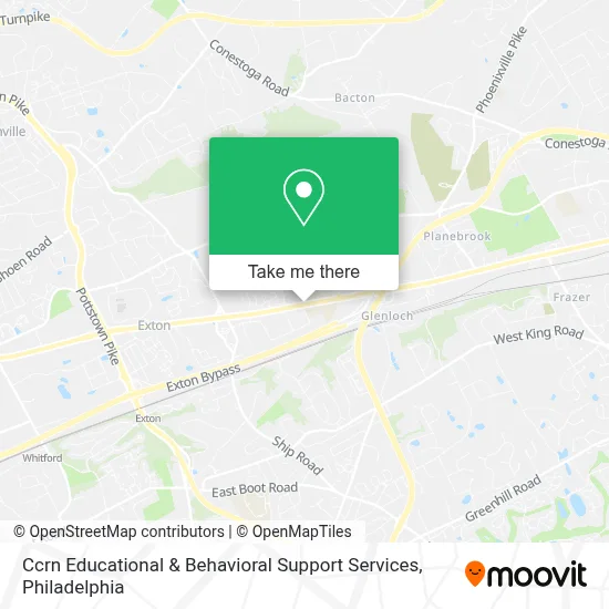 Ccrn Educational & Behavioral Support Services map
